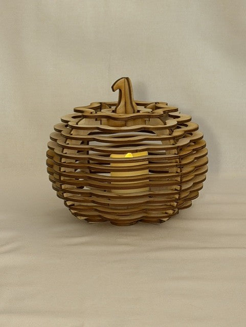 Lighted Pumpkin